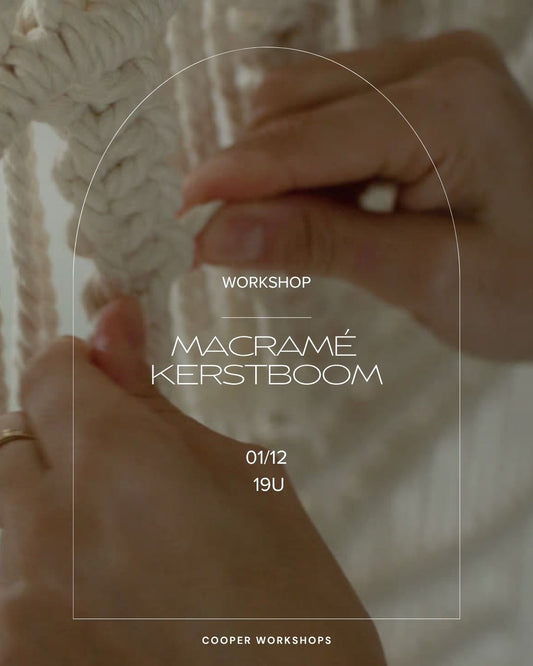 Workshop Macramé Kerstboom